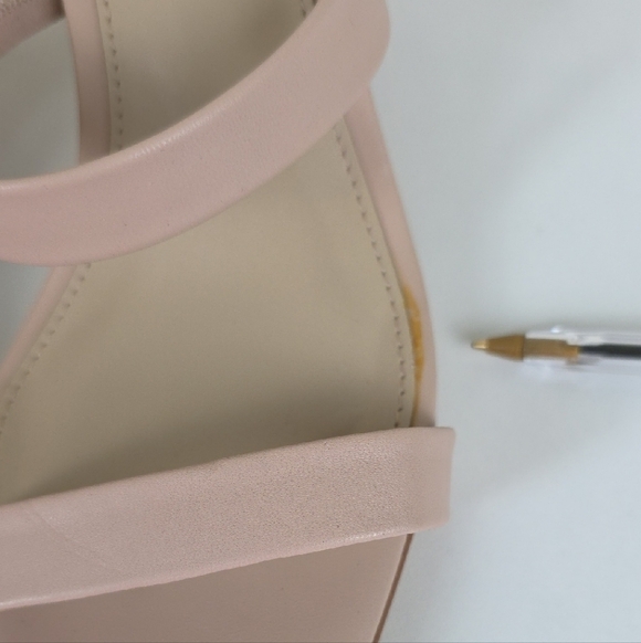 Birdy Grey Soft Pink Strap Heels.  Size 7 - Picture 12 of 13